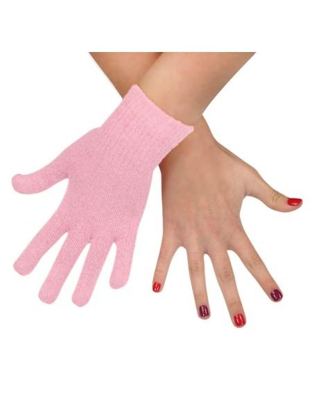 Rukavice - světlerůžové