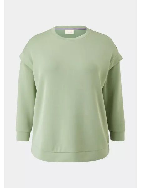 Dámské neoprenové tričko s.Oliver zelené