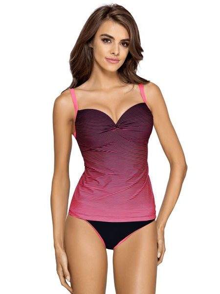 Plavky tankiny Adina s proužky