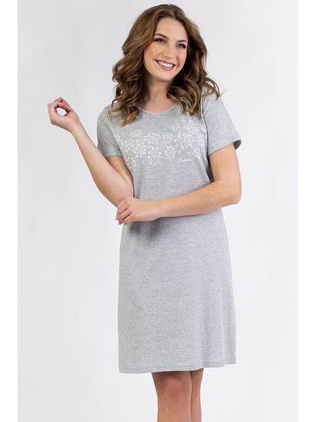 Dámská noční košilka Nature šedá