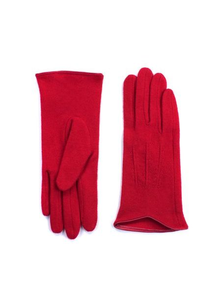 Dámské elegantní rukavice červené