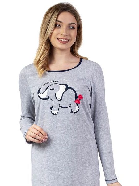Dámská noční košilka 142 grey