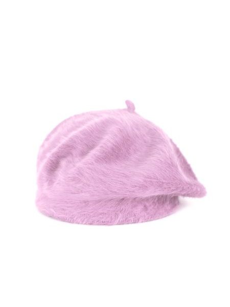 Baret s chloupkem tmavě šedý