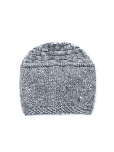 Čepice Elegant circle tmavošedá