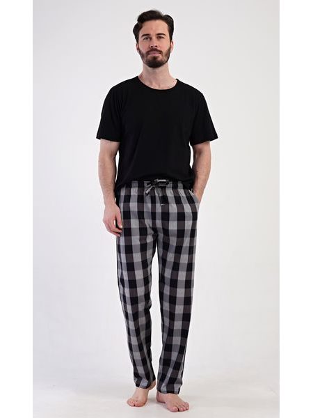 Pánské pyžamové kalhoty Eda - šedá