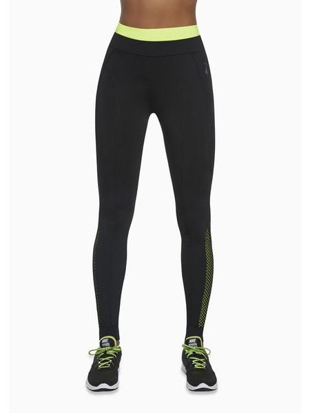 Dámské sportovní legíny BAS BLEU Inspire černá/zelená