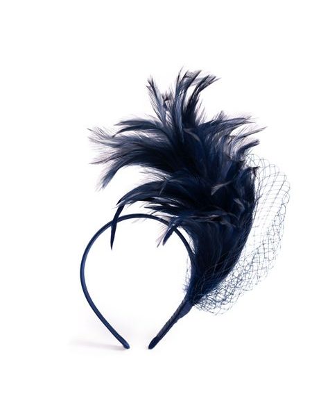 Fascinátor Lethe - tmavomodrý