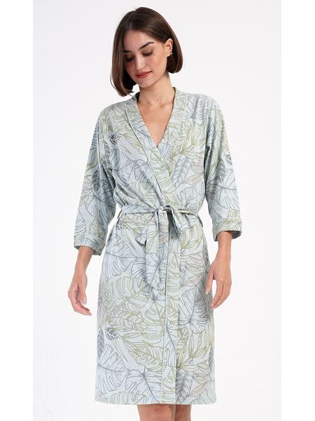 Dámský župan krátký Sofie - šedá