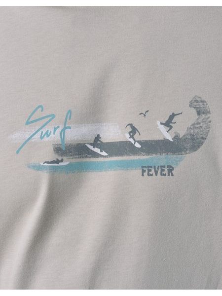 Pánské pyžamo krátké, šité, s potiskem 79190 - sv. šedá tm. šedá