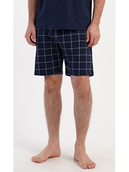 Pánské pyžamo šortky Freedom - tmavě modrá