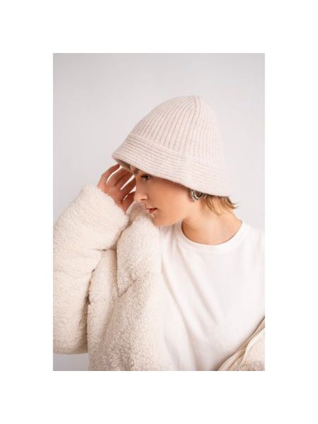 Vlněný klobouk - ecru
