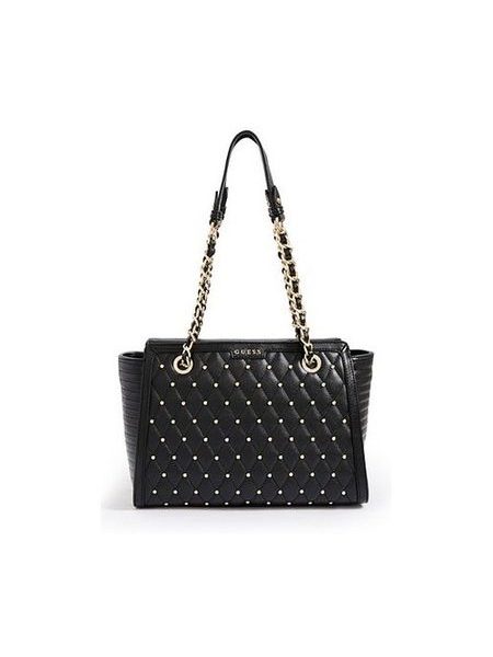 Elegantní kabelka GUESS Luxe Carryall černá