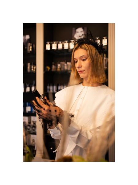 Fascinátor - černý