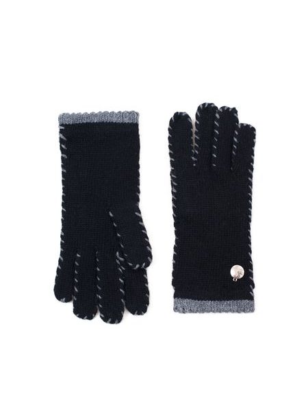 Šedé zimní rukavice