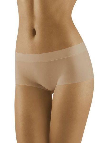 Bezešvé kalhotky s nohavičkou Yava béžové