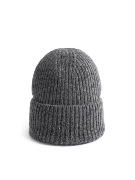 Čepice Bruna - šedá
