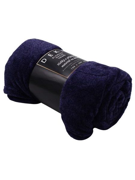 Deka 150 x 200 cm, 220 GSM, Tmavě modrá