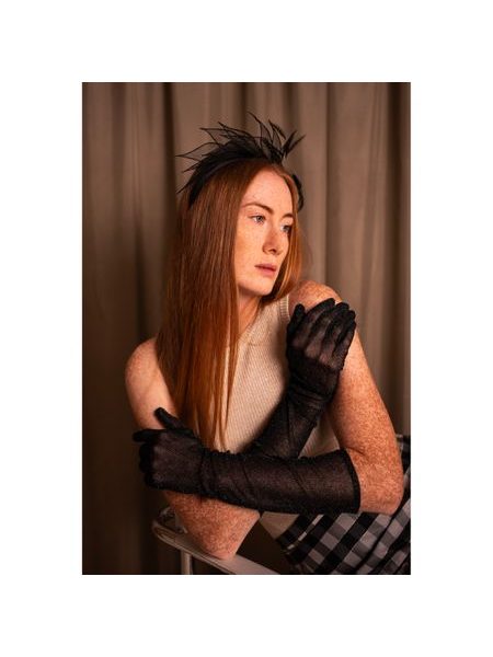 Elegantní rukavice - černé