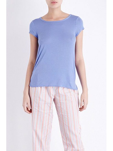 Dámské triko CALVIN KLEIN QS5253E modré