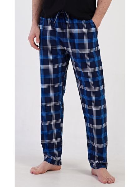 Pánské pyžamové kalhoty Matěj - tmavě modrá