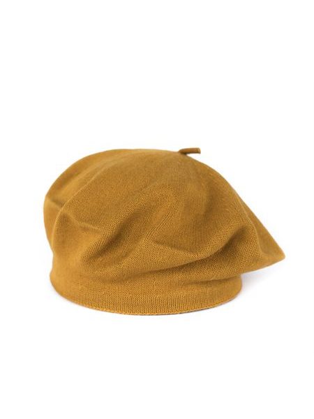Módní baret světle hnědý