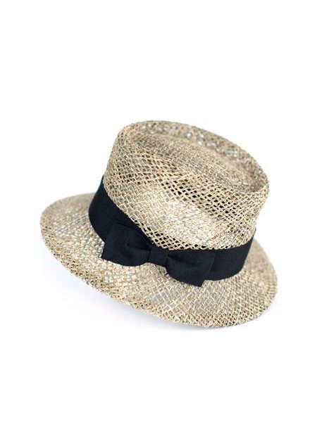 Ažurový klobouk se stuhou