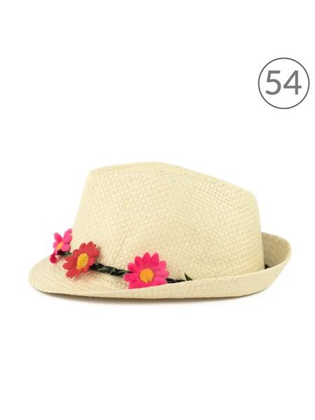 Dívčí klobouček s kvítky