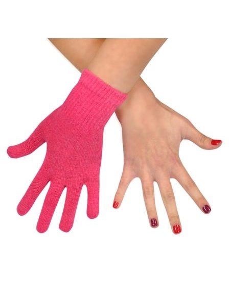 Rukavice růžové