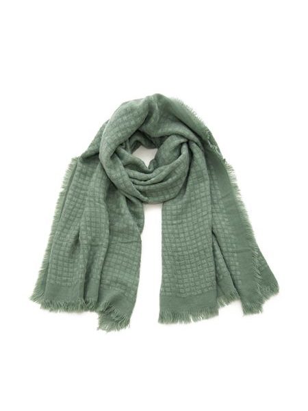 Proplétaný šál XXL - zelený