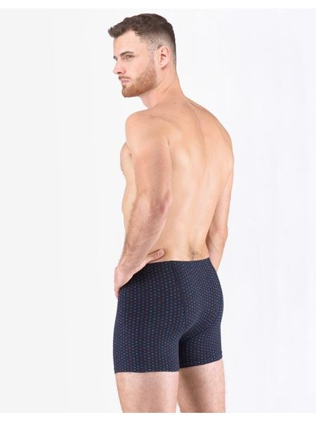 Pánské boxerky s delší nohavičkou nadměrné, šité, s potiskem 74174 - lékořice brandy