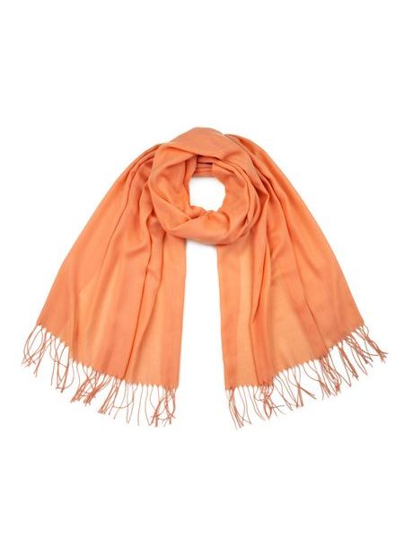 Jemný šál oranžový