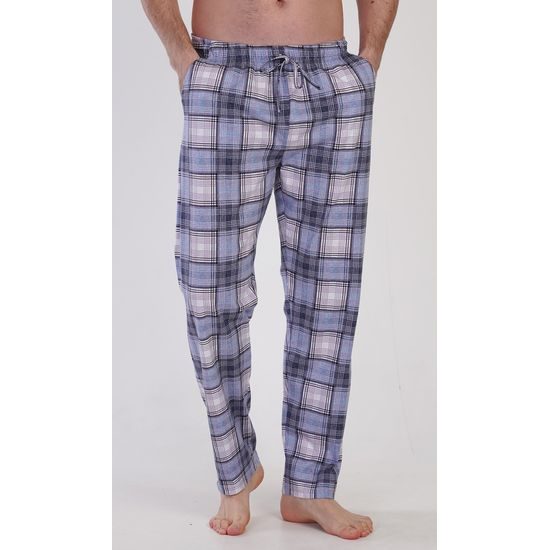 Pánské pyžamové kalhoty Pavel - modrá