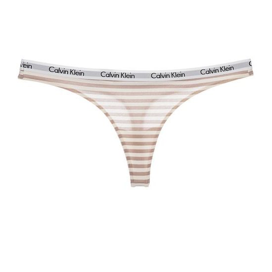 Dámské kalhotky tanga CALVIN KLEIN Carousel 3-pack ODR