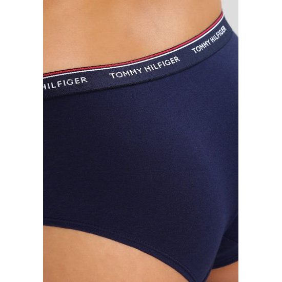 Dámské kalhotky TOMMY HILFIGER Essentials 3pack shorts tmavě modré