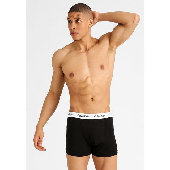 Pánské boxerky CALVIN KLEIN Cotton Stretch 3-pack NB1390A-001