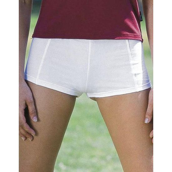 GINA dámské šortky krátké, šité, klasické, jednobarevné 93002P - lékořice