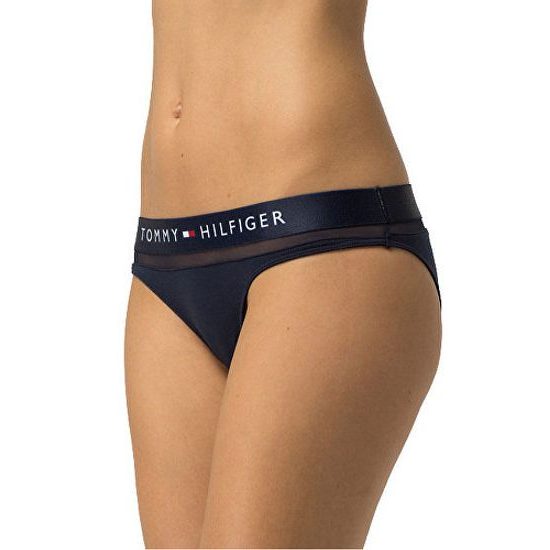 Dámské kalhotky TOMMY HILFIGER Sheer Flex Cotton Bikini Navy Blazer