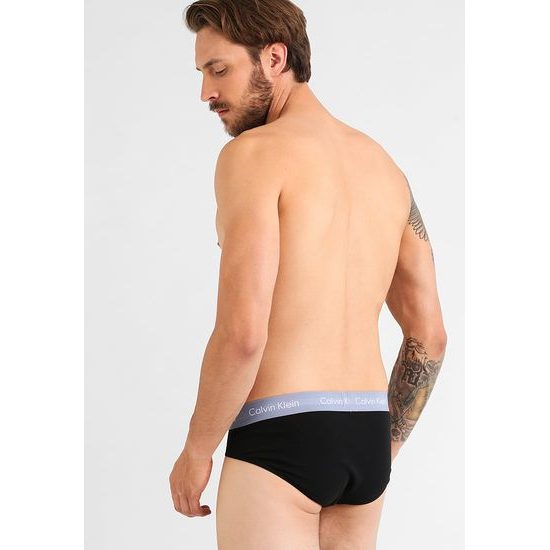 Pánské slipy CALVIN KLEIN Cotton Stretch 3-pack U2661G-FUG