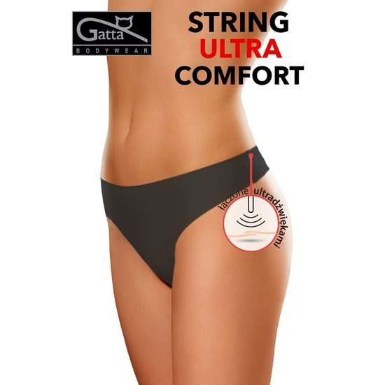 Dámská tanga 1589s ultra comfort black