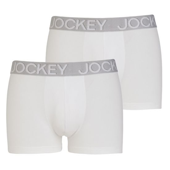 Pánské boxerky JOCKEY 3D-Innovations New 2pack bílé