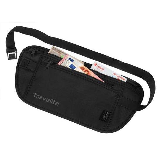 Travelite Waist pouch RFID Black