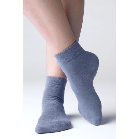 Bambusové ponožky GINA 82001P středně vysoké šedé
