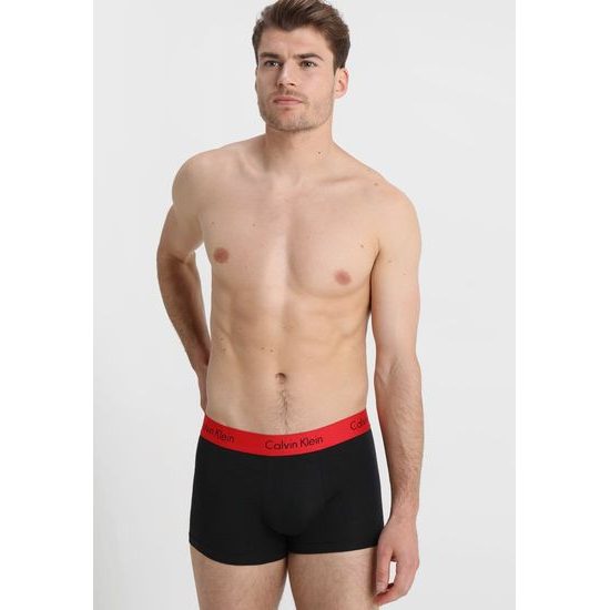 Pánské boxerky CALVIN KLEIN Pro Stretch 2 pack NB1463A-IXY černá/červená