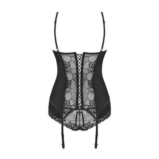 Erotický korzet Heartina corset black