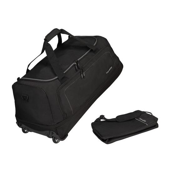 Travelite Basics Wheelbag foldable in bag Black