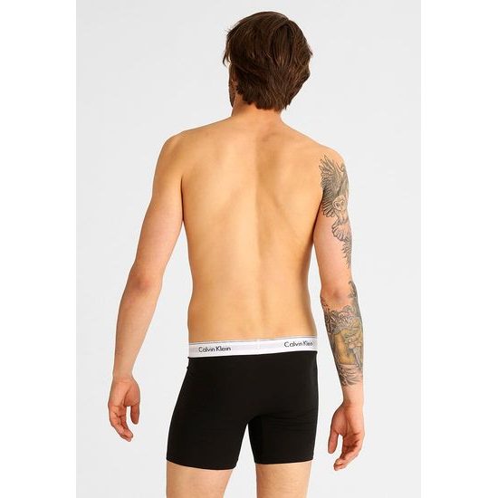 Pánské boxerky CALVIN KLEIN Modern Cotton Stretch 2 pack NB1087A černá