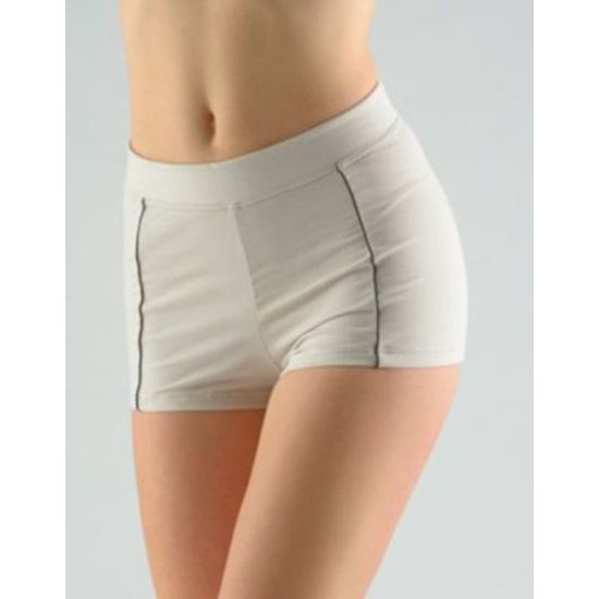 GINA dámské šortky krátké, šité, klasické 93001P - písková melta