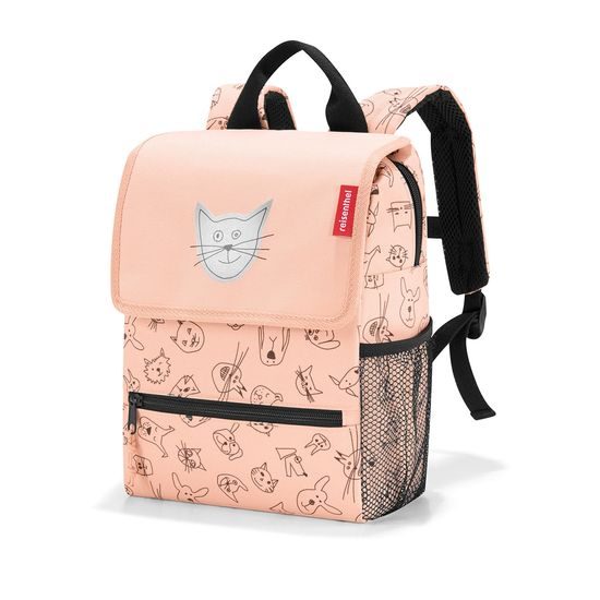 Reisenthel Backpack Kids Cats and dogs rose