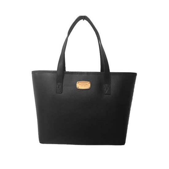 Elegantní kožená business kabelka Michael Kors Jet Set Safiano Leather Tote Black