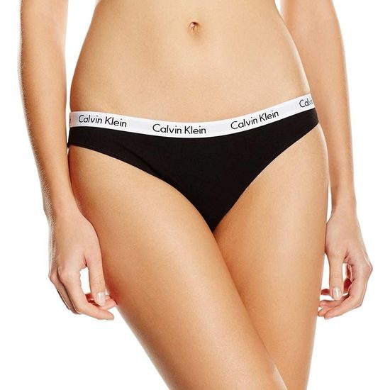 Dámské kalhotky CALVIN KLEIN Carousel 3-pack bikini černá/šedá/bílá